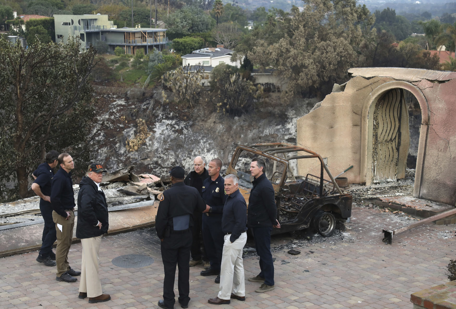 Trump California Wildfires
